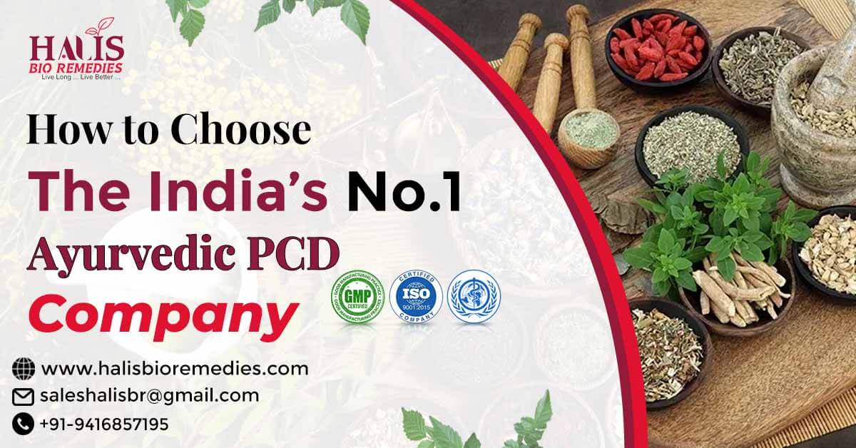 India number 1 ayurvedic pcd company